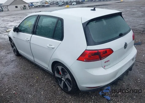 2017 Volkswagen Golf Gti Se 4-Door from USA, damaged, VIN 3VW447AU8HM011706